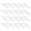 20Pcs Silver Musical Note Paperclip Set - Unique & Creative Design 10