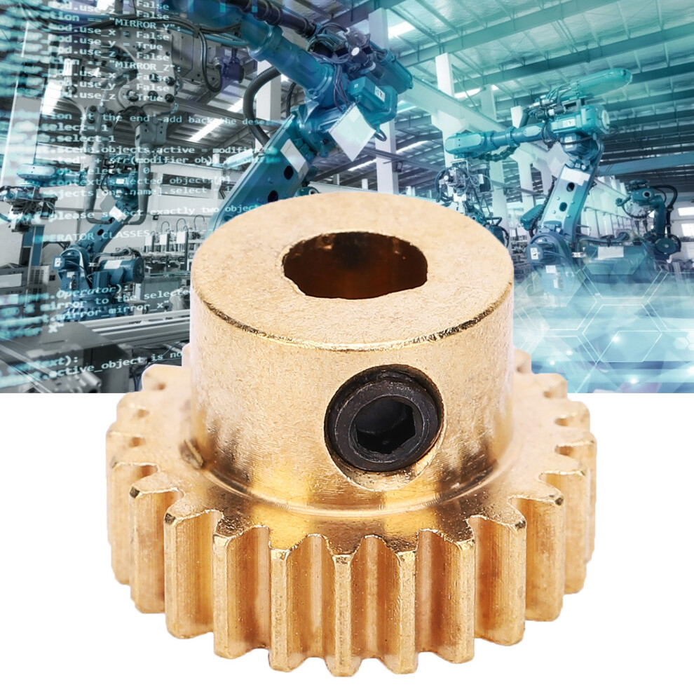 4301-0006-0024 Brass 24-Tooth Sprocket 6Mm D-Bore Gear For Robots 4171359961888