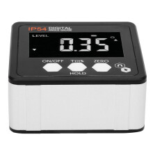 Präziser digitaler Neigungsmesser LCD-Protractor 4x90 Box Winkelwerkzeug Weiß