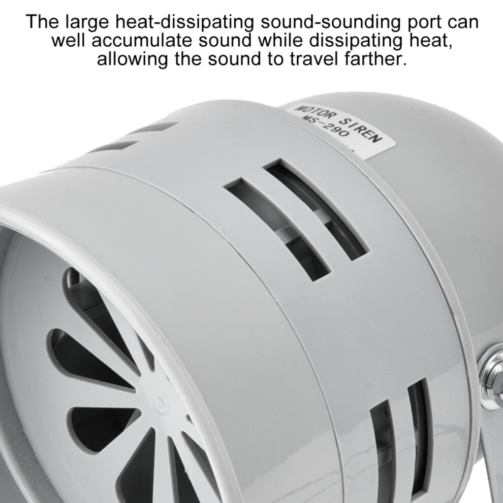 Transport Vehicle Fire Alarm Horn 40W Electric Motor Mini Size (Ac220v) 6911359962359