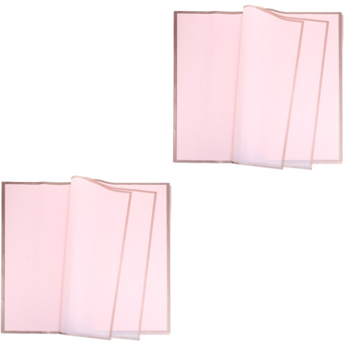 40 Gild Geschenkpapier Blumenstrauß Verpackung 2