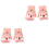 2 Paar Kinder Winddichte Halbfingerhandschuhe Outdoor 4