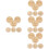24 Baby Monatliche Marker Holz 8