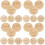 24 Baby Monatliche Marker Holz 7