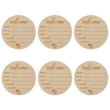 18 Holz Namensschilder Monatliche Baby Fotoprop