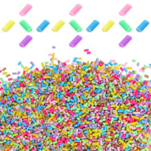 2 Sets Bunter Falscher Streusel Für DIY Polymer Ton Telefon Schmuck