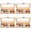 4 Sets Kristallstein- -Ei Mit Holzbox 7