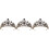 3 Brautlegierung Tiara Mit Blattmuster Haarreif 4