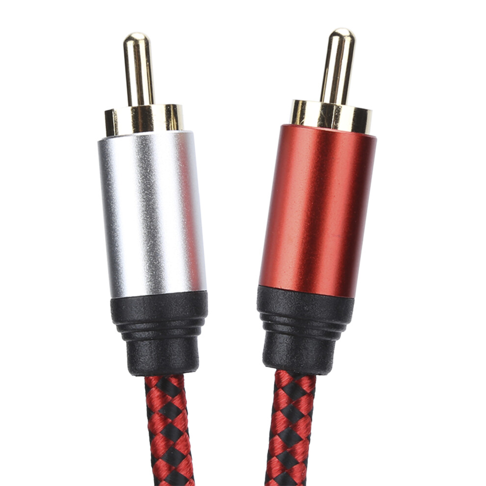 Plated Type-C To 2Rca Audio Cable 1M For Mobile Phones Tablets Laptops Gold 5041359966017