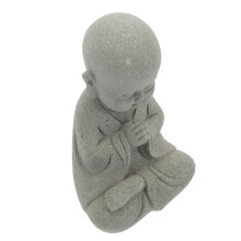 4Stk Harz Buddha Statue Kleiner Für Aquarium Fischbecken