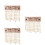 3 Sets Diy Holz Hängender Countdown Kalender Für 7