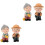 4 Großvater Und Großmutter Cake Topper Set 3