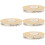 4 Rolls Dekorations-Geschenkverpackungsband Festtags-Paketband 6