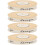 4 Rolls Dekorations-Geschenkverpackungsband Festtags-Paketband 8