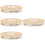 4 Rolls Dekorations-Geschenkverpackungsband Festtags-Paketband 7