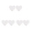 6 Stuks Schuim Hartvormige Cake Dummy Bakkerij Model 11