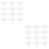 200 Stuks Plastic Cake Decoratie Spijkers Voor DIY 7
