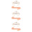 6 Teile -Haarreif -Druckband - 8