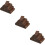 36 Platzkartenhalter Holzschild Displayständer Tischnummernhalter 9