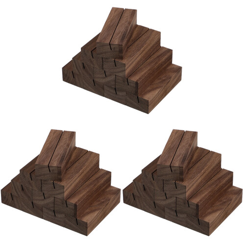 36 Platzkartenhalter Holzschild Displayständer Tischnummernhalter 1