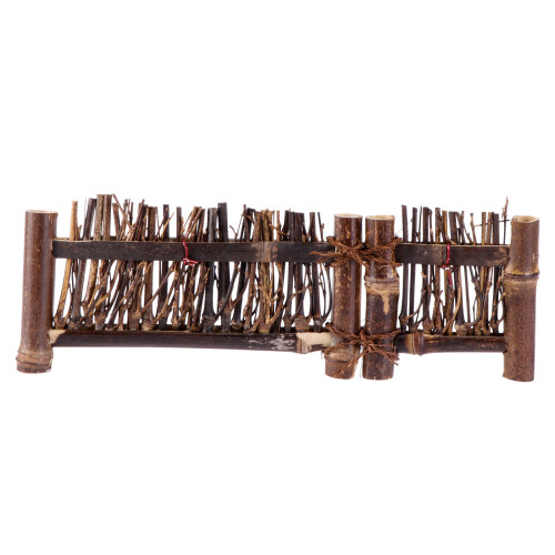 2 Handgeweven Bamboe Scherm Voor Bonsai (M, Bruin) 1