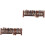 2 Handgeweven Bamboe Scherm Voor Bonsai (M, Bruin) 4
