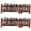 2 Handgeweven Bamboe Scherm Voor Bonsai (M, Bruin) 6
