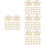 400 Stuks Rand Chocolade Snoep Cups 8