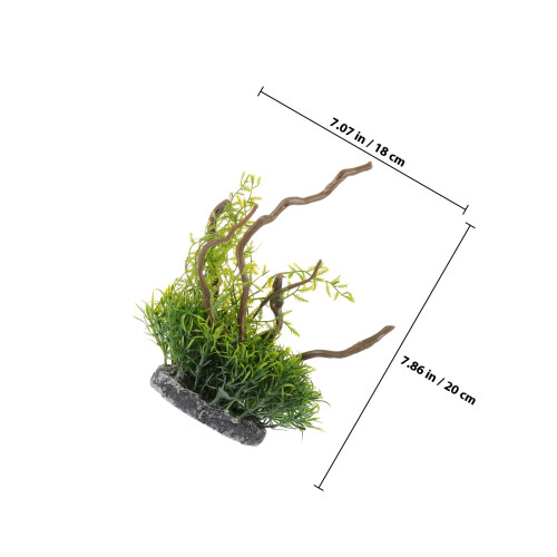 1 Kunstmatige Doodhout Watergras Aquariumdecor 1