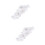 2 Western Wedding Bruidsgarter Kant Parel Bloem (Wit) 7
