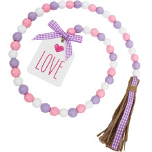 3 Stks Kralenketting Met Pompom Decor