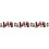 3 Sets Hars Kerststal Versieringen Thema Ornamenten Beeldjes 4