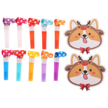 20 Sets Grappige Verjaardagsfeest Blowers Muzikale Rammelaars Corgi
