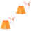 2 Sets Kinderjurk Konijnenkopbandje 3