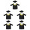 5 Sets Kinderjas Graduatiefeest Met Hoed (100 Cm) 8