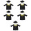 5 Sets Kinderjas Graduatiefeest Met Hoed (100 Cm) 9