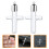 2 Sets Mini Wensflessen Kruisvorm Hangende Hangers 11