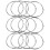 60 DIY Binder Ringen Herbruikbare Ringen 3