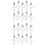 2 Sets Mini Wensflessen Kruisvorm Hangende Hangers 7