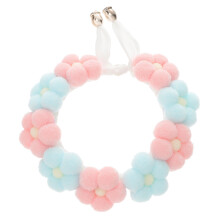 Handgeknoopt Halsband Met Bloemvorm Accessoire