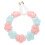 Handgeknoopt Halsband Met Bloemvorm Accessoire 1