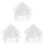 3 Bruidssluier Elegant Romantische Trouwpartij Sluier 2