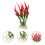 2 Sets 5 Kunstmatige Bamboe Gras Waterplant Aquarium 11