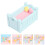 3 Stks Mini Babybedje Hars Cake Topper Feestcake Decoratie 11