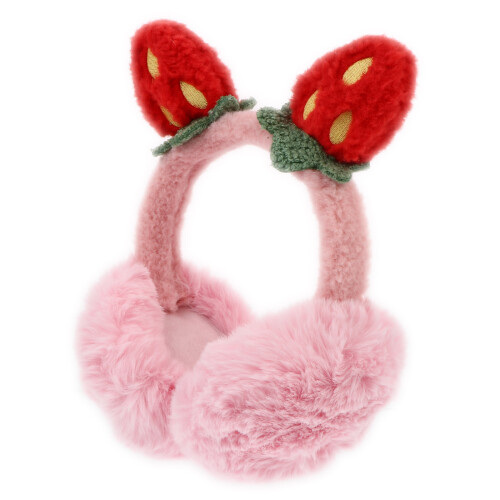 Roze Oorwarmers Dames Winter Oorbeschermers