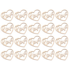 50 Stuks Holle Hart Diy Fotoalbum Scrapbook Decoratie