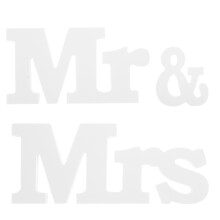 3 Sets Mr And Mrs Tischschmuck Desktop Mitte