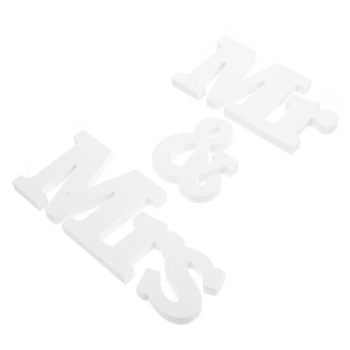 3 Sets Mr And Mrs Tischschmuck Desktop Mitte 2