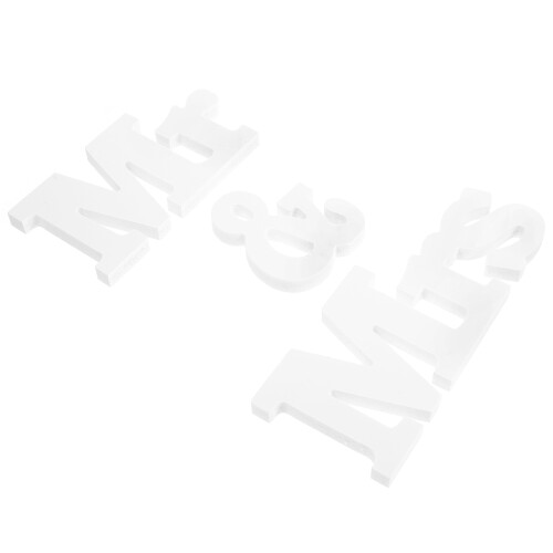 3 Sets Mr And Mrs Tischschmuck Desktop Mitte 1