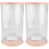 2 Valentinstag Blumenstrauß Box Transparente Verpackung 2